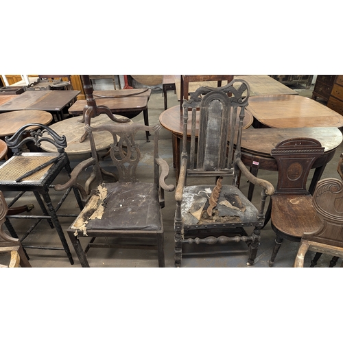 597 - Antique Chairs for Restoration