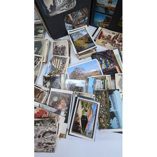 1196 - A Collection Of Vintage Postcards And Photographs