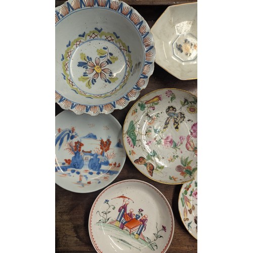 168 - A Selection of 18th and 19th Century English, Chinese and Japanese China Ware inc. Qiung Dynasty 182... 