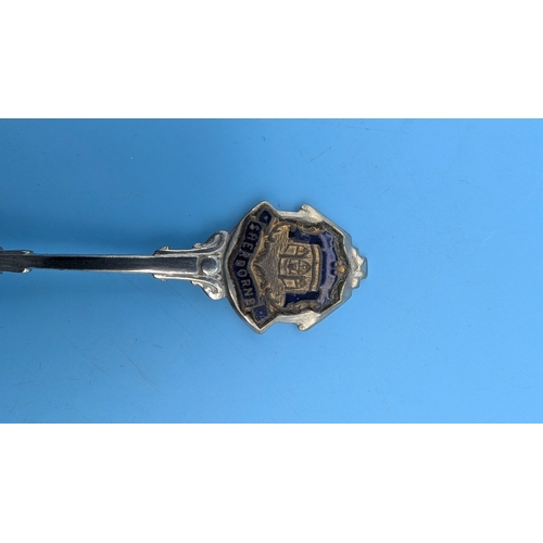 205 - Local Interest - A Sherborne Crested Tea Spoon