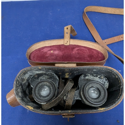 508 - A Pair of Military Binoculars with Ordinance Mark