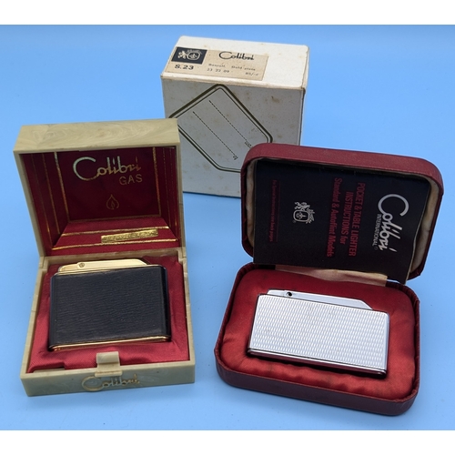 804 - 2 x Boxed Calibri Lighters