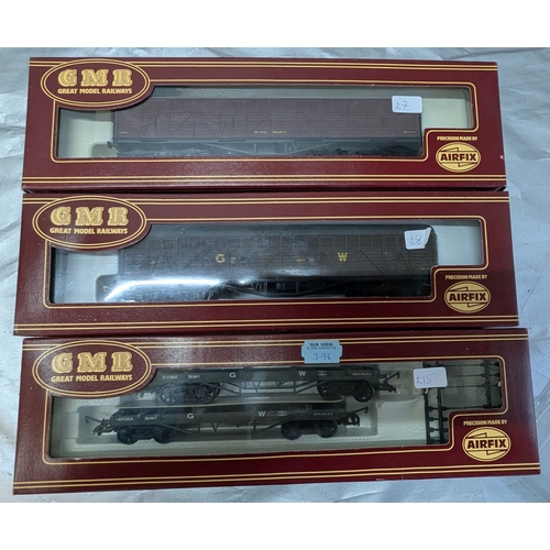 1662 - 00 Gauge GWR Loco Pannier Tank And Mixed Rolling Stock, Including Hornby, Mainline, Airfix And Lima