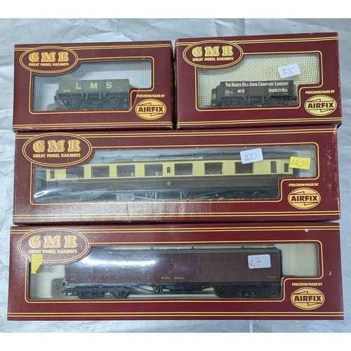 1662 - 00 Gauge GWR Loco Pannier Tank And Mixed Rolling Stock, Including Hornby, Mainline, Airfix And Lima