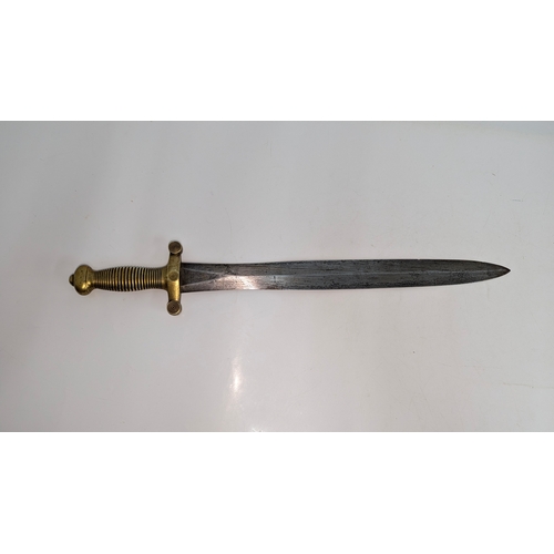 504 - A French 1816 Pattern Artillery Short Sword - 'Coupe-Chou' Cabbage Cutter