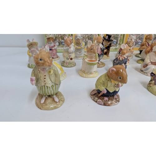 94 - 25 x Bramley Hedge Royal Doulton Figurines