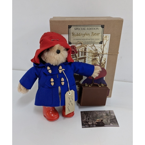 1001 - A Special Edition Paddington Bear - Authenticated by Michael Bond 1/5000