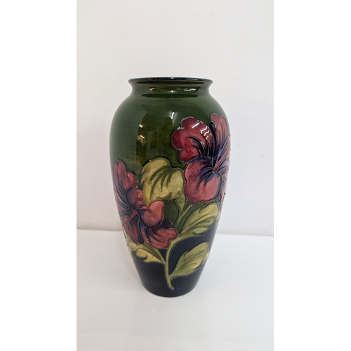 86 - A Large Moorcroft Hibiscus Vase