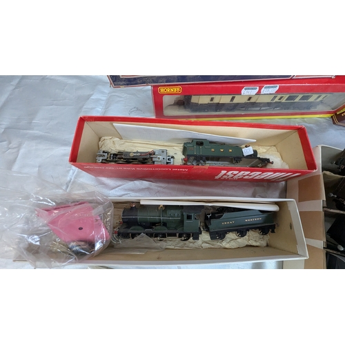 1659 - Mixed Rolling Stock 00 Gauge Including; Hornby, Airfix Lima, 2x Steam Trains