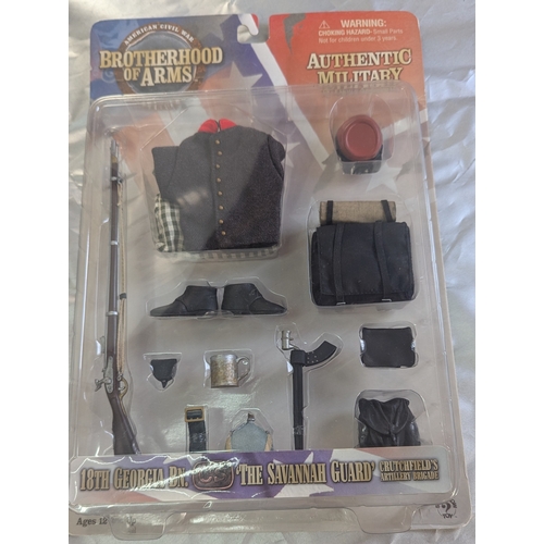 1805 - 13x Brotherhood Of Arms Figures, One Horse And Rider And Accessories Pack