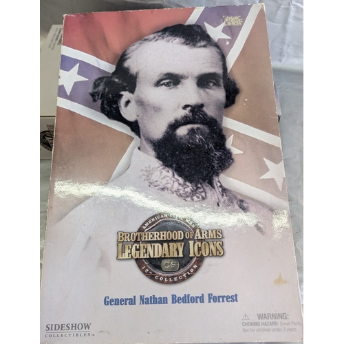 1806 - 5x Boxed Brotherhood Of Arms Legendary Icons - Major General William T. Sherman, General J.E.B Stuar... 