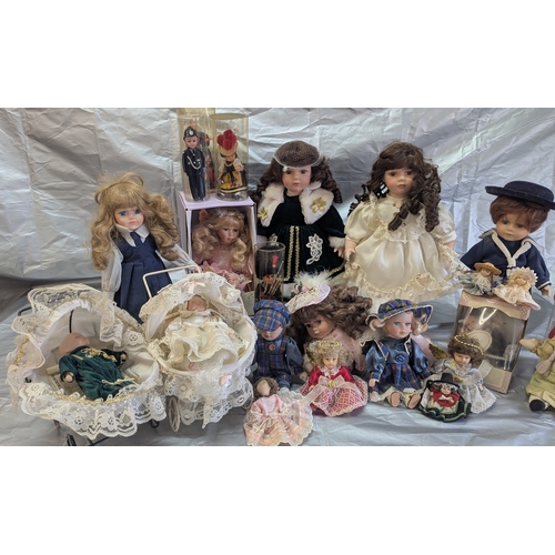 1823 - Large Selection Of Porcelain Dolls