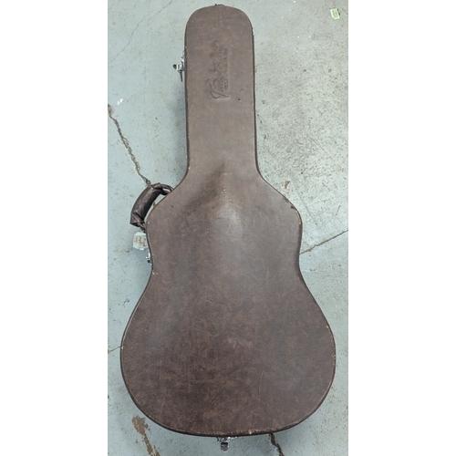 194 - A Gould Electric Guitar In Brown Leatherette Hard Case