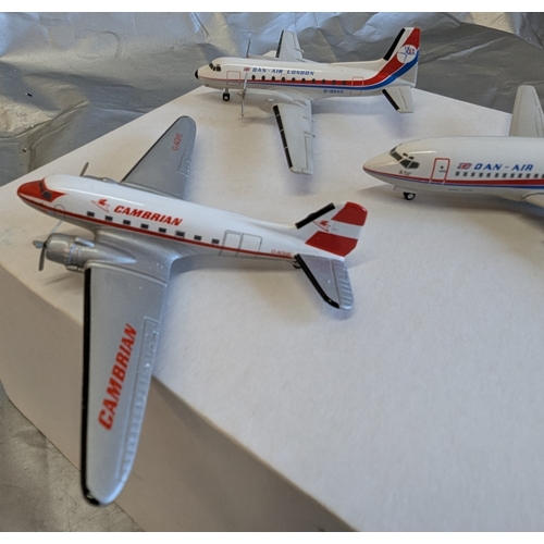 1129 - Skyline Models 737-400 Dan-Air London Propwings, Douglas DC3 Cambrian