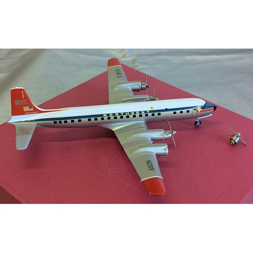 1136 - W M Models Northwest Airlines No. 289 & CA 14E Lockheed L749 Constellation (Air France)