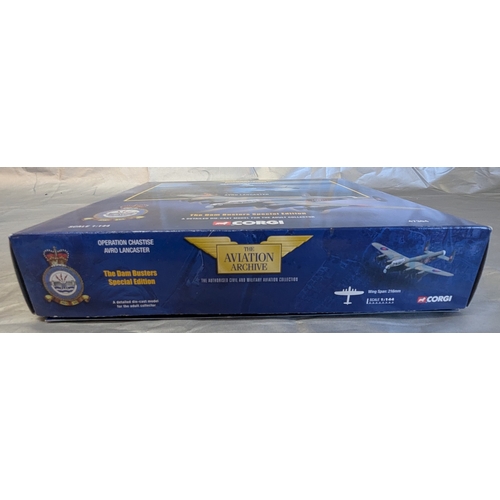 1140 - Corgi Aviation Archive, Dam Busters Special Edition Avro Lancaster & Corgi 100 Years Of Flight DC-3 ... 