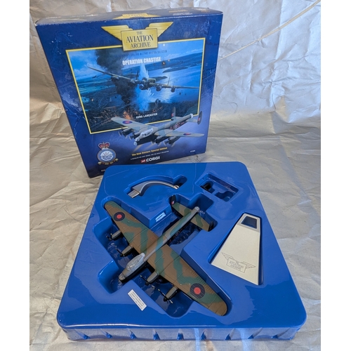 1140 - Corgi Aviation Archive, Dam Busters Special Edition Avro Lancaster & Corgi 100 Years Of Flight DC-3 ... 