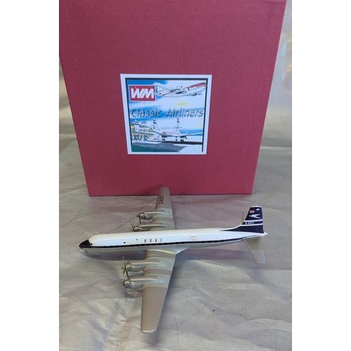 1125 - WM Classic Airliners CA2F Douglas DC-7C B.O.A.C. (Dark Blue Tail Fin) & Douglas DC-4 Skymaster (Luft... 