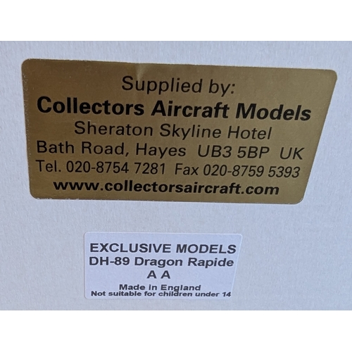 1127 - Exclusive Models DH-89 Dragon Rapide Island Air Services & DH-89 Dragon Rapide AA