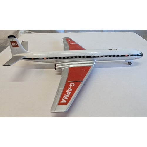 1128 - Heathrow Models Caravelle Air France Tudor 4B Air Charter Ltd. & DH Models Beta Comet 4