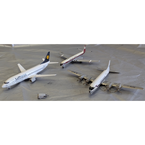 1145 - DH Models Dan Air London G-BDIW Skyline Models D-ABKD Lufthansa Express WM DY-KNC Scandinavian Airli... 