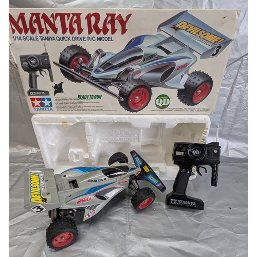 1652 - Tamiya Manta Ray 1:14 Scale Remote Control Car