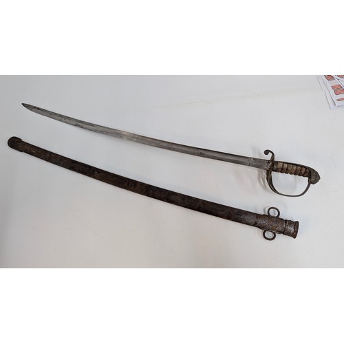 506 - A British 1854 Pattern Officers Sword