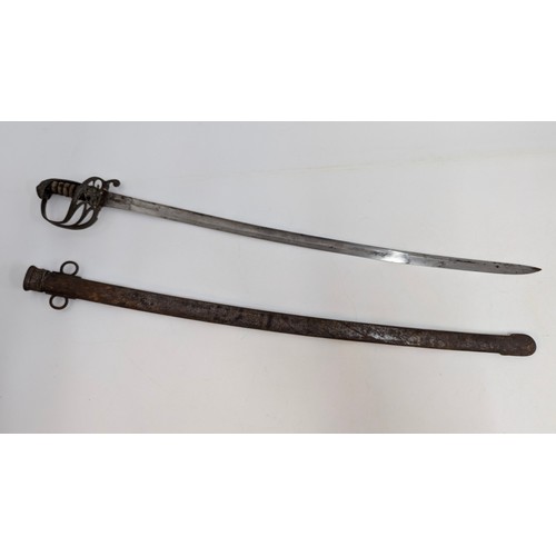 506 - A British 1854 Pattern Officers Sword