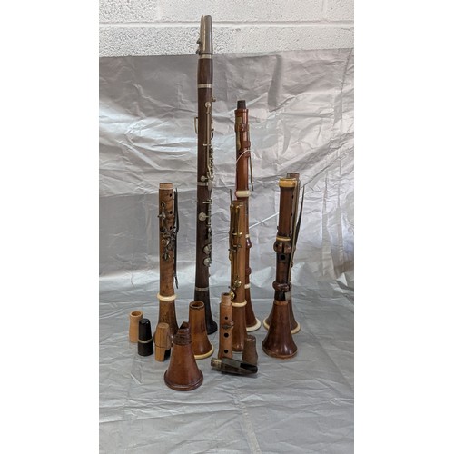 195 - A Collection Of Vintage Clarinets