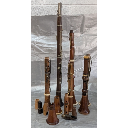 195 - A Collection Of Vintage Clarinets