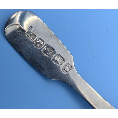 312 - An Exeter Assay Hallmarked Silver Caddy Spoon