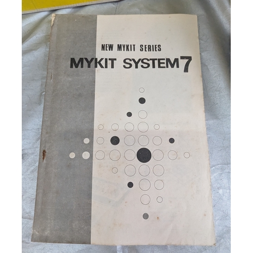 1850 - Vintage Mykit System 7 Electronic Project Kit With Instructions In Original Box