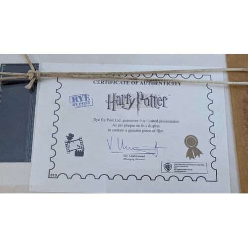 460 - A Harry Potter And The Goblet Of Fire Framed Film Cell With C.O.A.