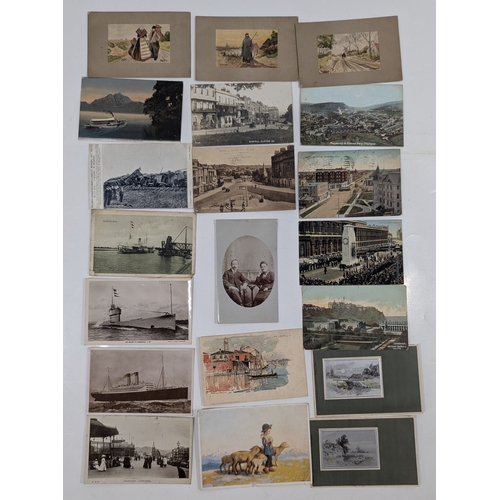 404 - An Assortment Of Antique And Vintage Postcards - Mostly Photographs Including Bath And Bristol