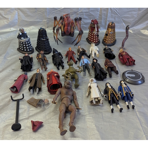 1596 - Large Collection Of Dr. Who Collectable Toys