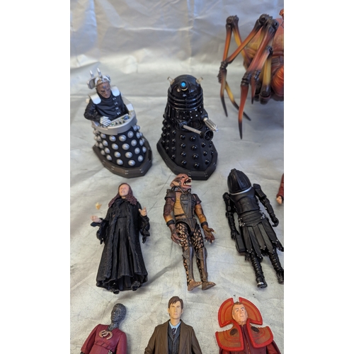 1596 - Large Collection Of Dr. Who Collectable Toys