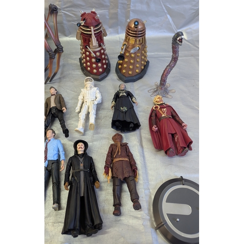 1596 - Large Collection Of Dr. Who Collectable Toys