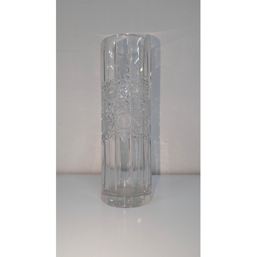 151B - A Heavy Baccarat Crystal Vase - 30cm