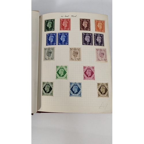 344 - S G Minor Album - GB George VI Many Blocks 4