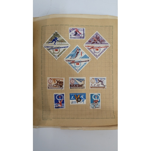 368 - A 1964 Album of Russian Olympic Stamps