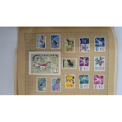 368 - A 1964 Album of Russian Olympic Stamps