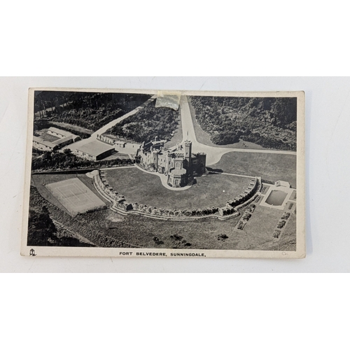 371 - A King Edward VIII Abdication Postcard of Fort Belvedere where Abidication was Signed