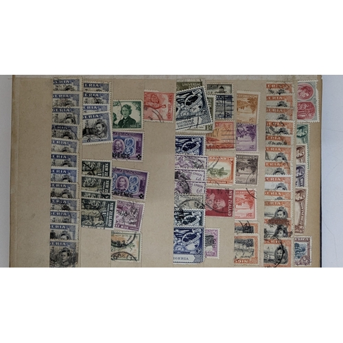 374 - An Assortment of Schoolboy Stamp Albums, British Commonwealth and Worldwide