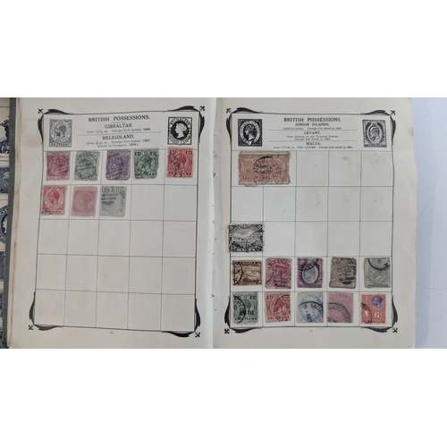 375 - 3 x British Empire, Commonwealth and Worldwide Stamp Album