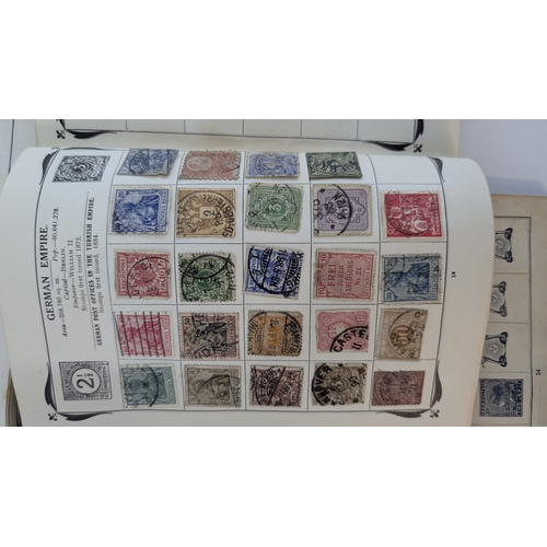 375 - 3 x British Empire, Commonwealth and Worldwide Stamp Album