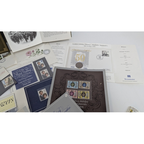 377 - An Assortment of Stamp Coin Sets, Mint Stamp Sets, 