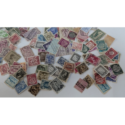 381 - 1944 German Reich Adolf Hitler Stamped Letter and Other German, Belgian Congo and Belgian Stamps