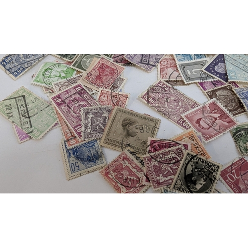 381 - 1944 German Reich Adolf Hitler Stamped Letter and Other German, Belgian Congo and Belgian Stamps