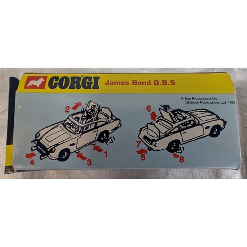 1839 - Corgi Aston Martin DB5 Mint In Box With Figures