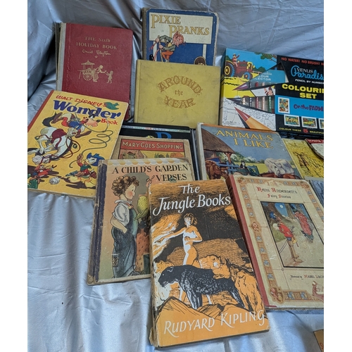 902 - A Box Of Antique And Vintage Children's Books